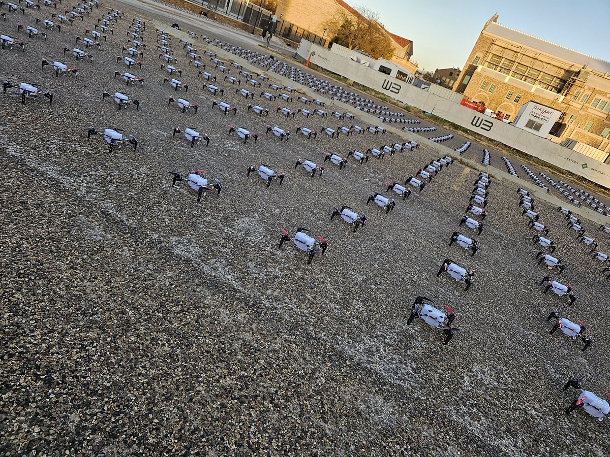techroboticsorg's tweet image. We got the privilege of helping run the drone show at the 100th year celebration of carol of lights at Texas Tech University! It was as an honor to be apart of such an historic moment in Tech history!
#techrobotics #robotics #stem #texastech #Drones