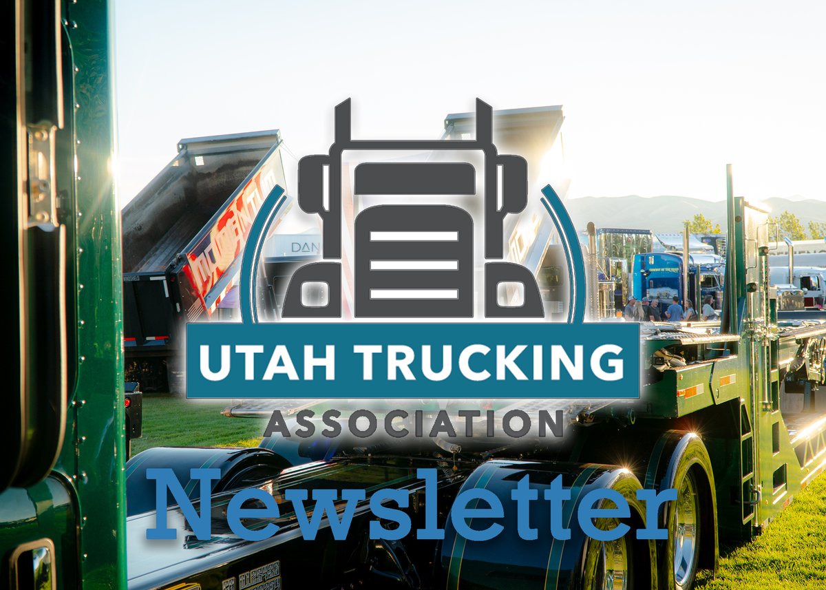The Utah Trucking Association newsletter is up and ready to view! Click on the link below to catch up! 

utahtrucking.com/utah-trucking-…