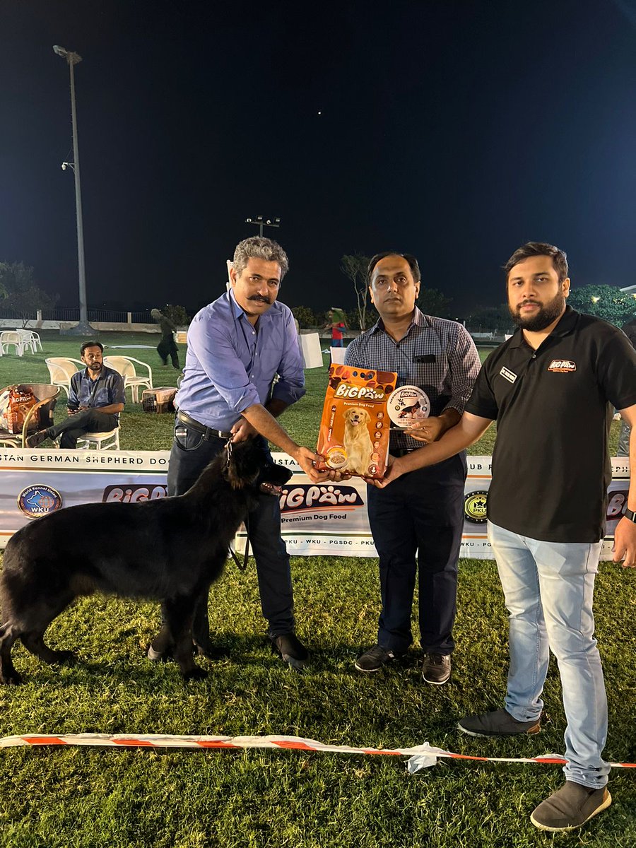 Finally after almost an year of hard work and struggles, my Buddies Boss &amp; Bunty made us proud by wining their German Shepherd Long Hair (Male / Female) Categories as well as Best of the Show at Pakistan German Shepherd Dog Club Annual Competition.