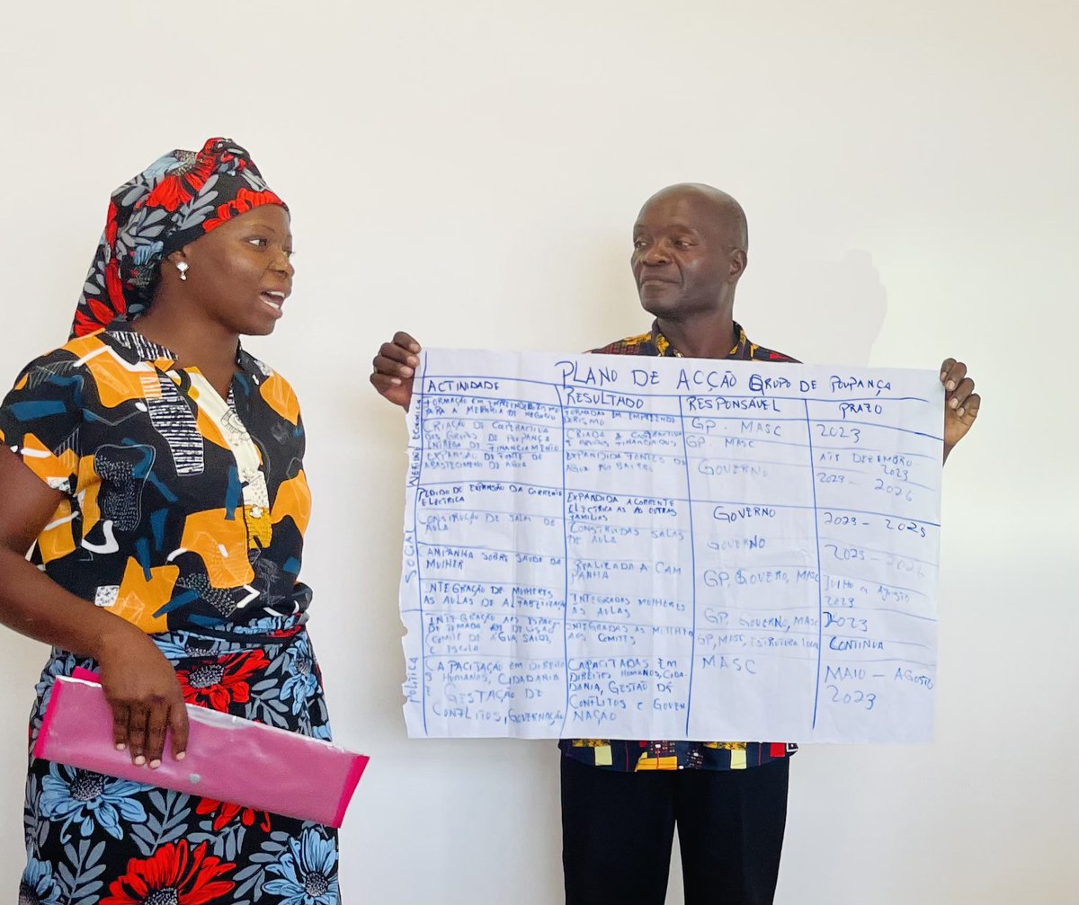 How does @mascmoz deliver in conflict areas to lead to lasting development? ✅ By working directly with those most affected in hard-to access areas; ✅ Ensuring community leadership in the consultations & planning processes; ✅Focus on women & young people. Bravo MASC!