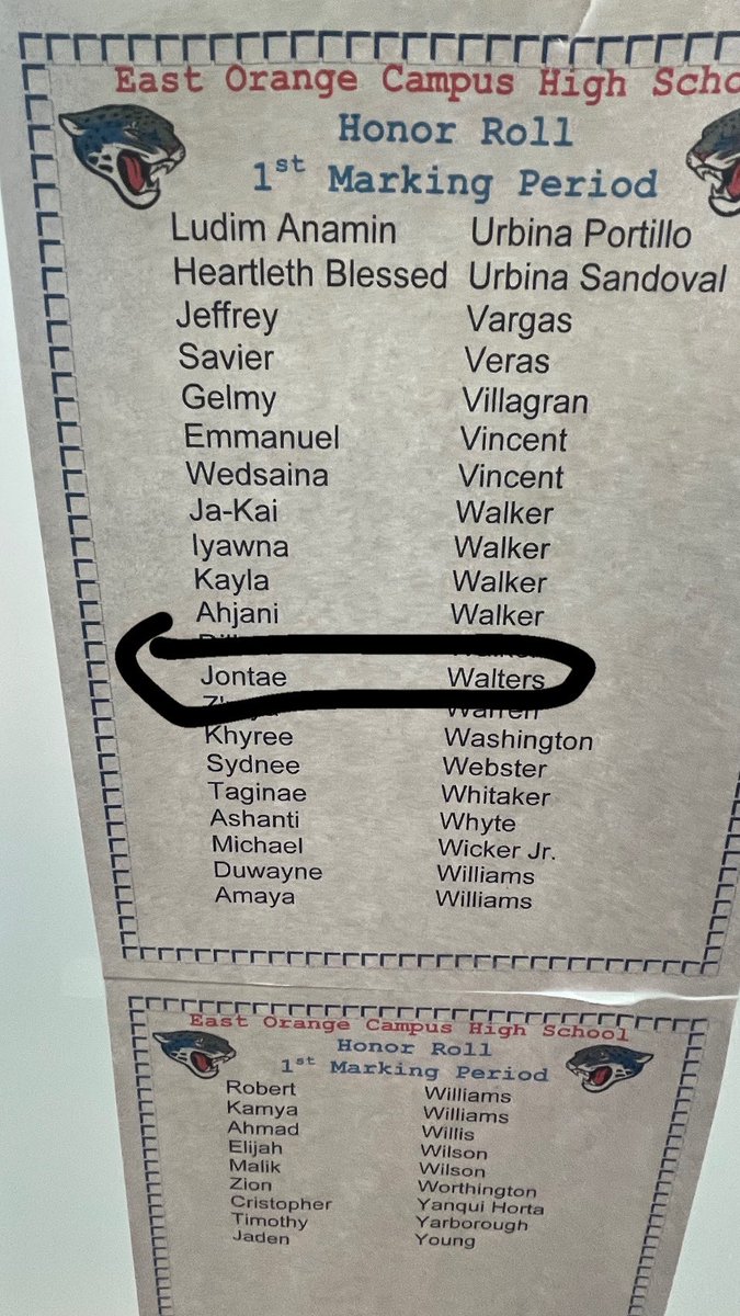 Honor Roll Student ‼️‼️