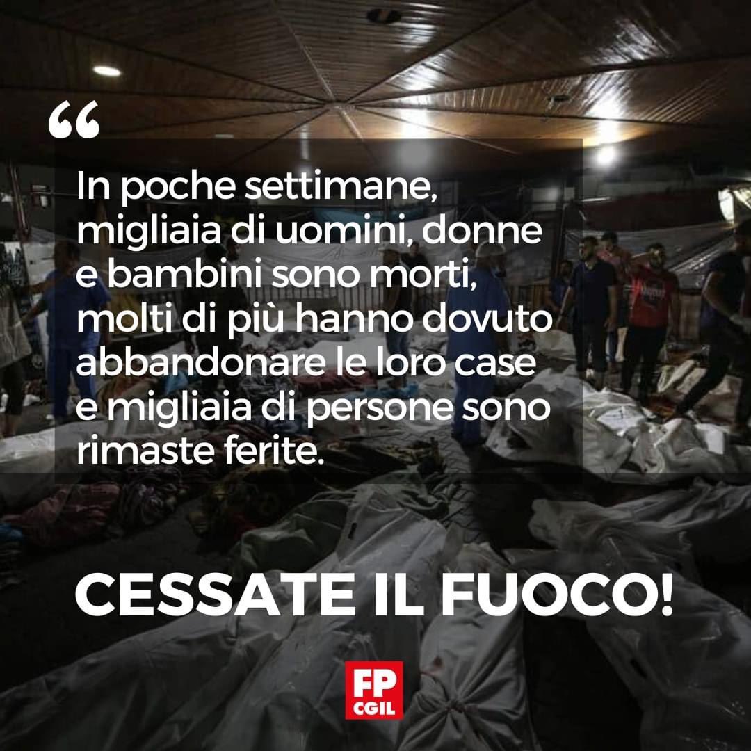 fpcgil_internaz's tweet image. All’esecutivo di @EPSUnions abbiamo chiesto la fine dei bombardamenti, un cessate il fuoco permanente, corridoi umanitari e il rilascio di tutti gli ostaggi.

BASTA! ADESSO È IL TEMPO DELLA PACE!

Leggi la dichiarazione completa 👇🏻

fpcgil.it/2023/12/04/eps…