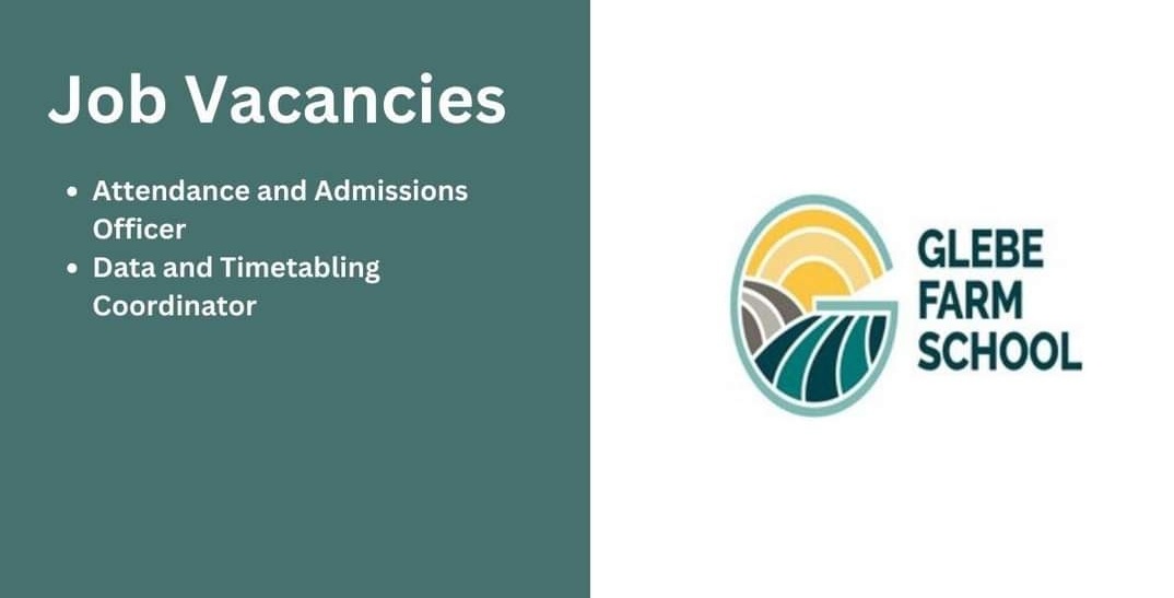 glebefarmschool's tweet photo. LOOKING FOR YOUR NEXT CAREER OPPORTUNITY? 💚💛📢📢📢

Incredible non teaching vacancies in a fantastic school and supportive trust.

Get in touch to find out more, or even better, come and see us! 

Apply now @mynewterm https://t.co/IB02qcOpxC