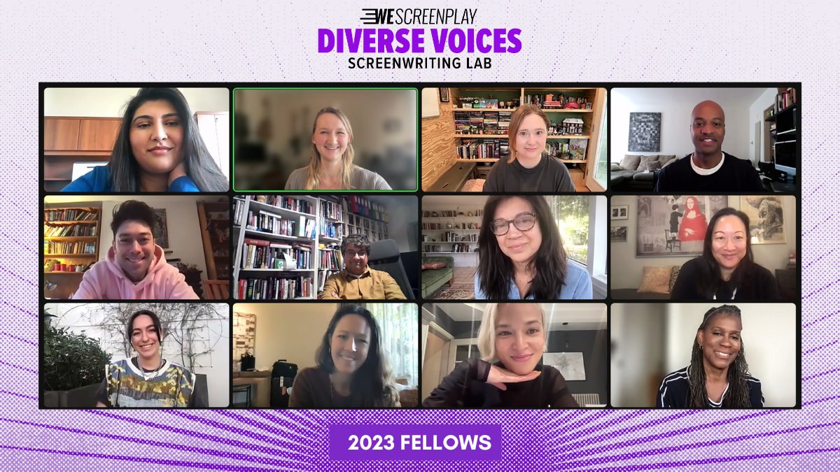 It's Diverse Voices Lab week! 🎉 

This week will be chock full of workshops, meetings and feedback sessions.
Stay tuned for updates and features on the writers. 

<a href="/alexqin/">Alexandra Qin</a> <a href="/VNBullock/">Victoria Bullock</a> <a href="/derege/">Derege Harding</a> <a href="/TheNicoleLipp/">Nicole Lipp</a> <a href="/sirhowemanuel/">Howard Emanuel</a> <a href="/DeniseJaxon/">Denise Jaxon</a> <a href="/annakhaja/">Anna Khaja</a> 

wescreenplay.com/diverse-voices/