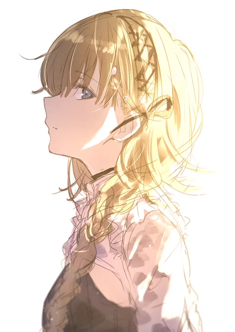 #英リサ新衣装2023 #はなぶさの絵 