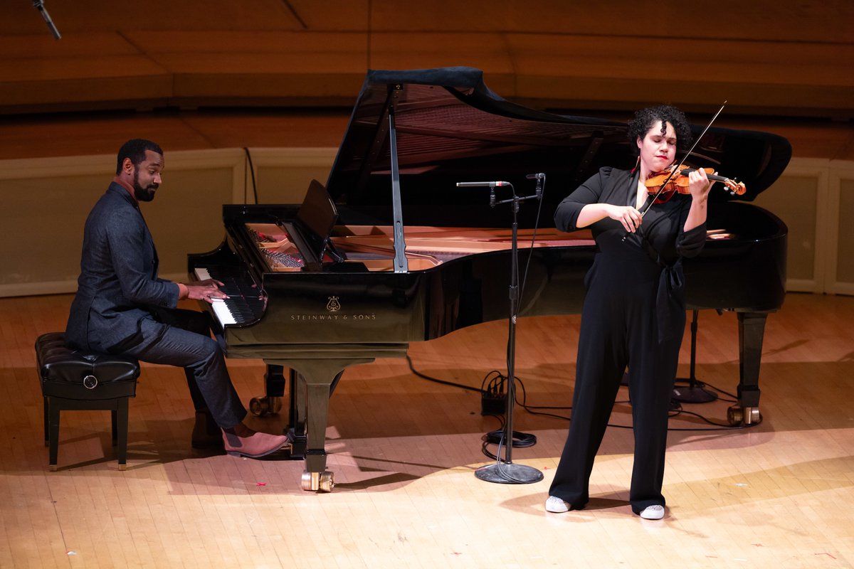 The 2023/24 CSO MusicNOW series launched Sunday with a concert and accompanying events highlighting the works of composer collective The Blacknificent 7, curated by @jmontgomerymusc and featuring the world premiere of @jazzybsinger’s The United States Welcomes You. 📷: Anne Ryan