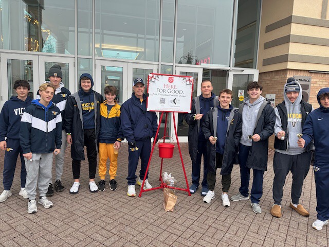VictorLacrosse's tweet image. Great Turnout for our Red Kettle Event this weekend! Thank you to players and coaches who supported the Salvation Army!