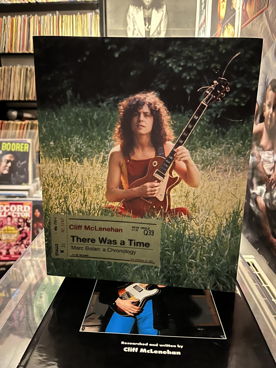 Denisc1962Denis's tweet photo. If you are a T.rex/Marc Bolan fan this book is a must. Updated and better than ever. A thing of beauty.  There Was A Time -Marc Bolan: a Chronology #marcbolan https://t.co/yeAyz27KiB