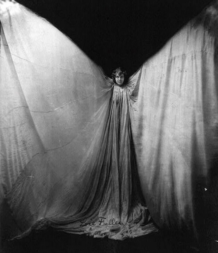 Benjamin Joseph Falk.

Portrait of Loïe Fuller as a Butterfly for La Nuit, 1896.
