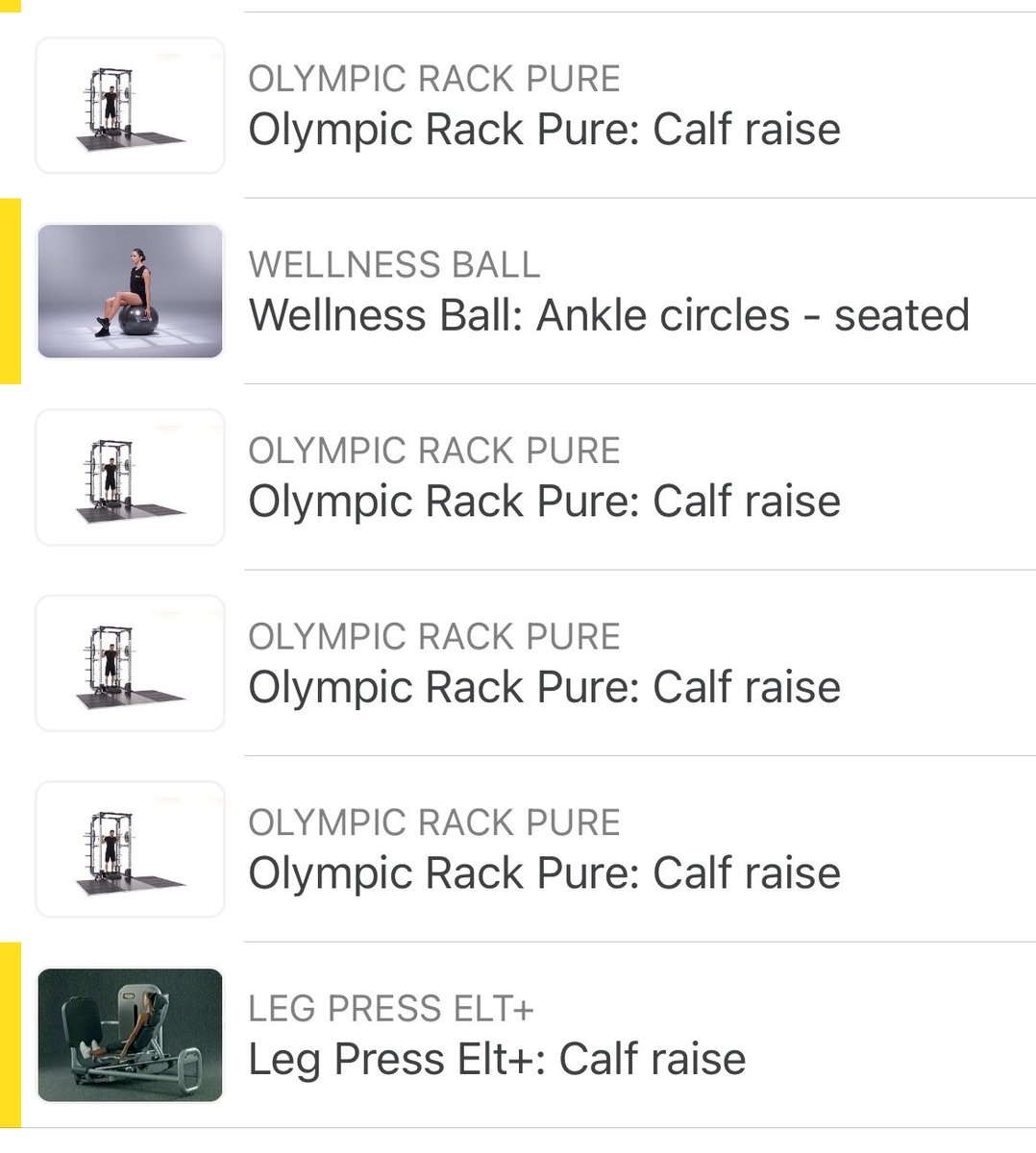 Sam13rown's tweet image. ⁦@Technogym⁩ hi is there any way I can get rid of these duplicate exercises in my program?