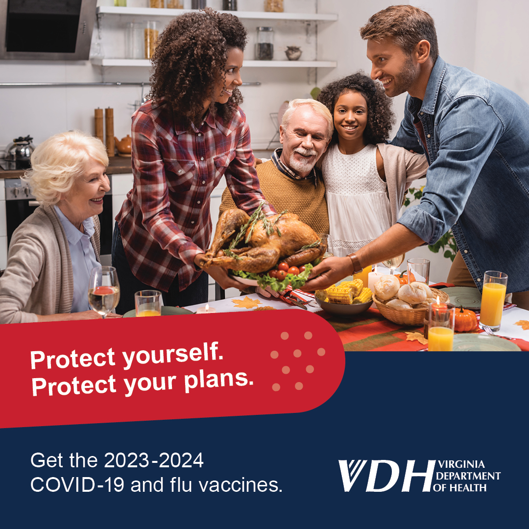 Take steps now to protect your holiday plans. See your provider to get this year's #COVID19 and #flu vaccines -- and wash your hands often, too!- #ProtectYourselfProtectYourPlans