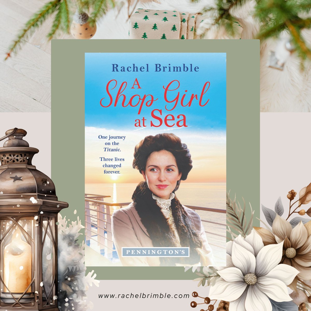 An opportunity for adventure...
The most beautiful ship in the world...
A moment that will change her life forever...
'A real page turner - an emotional, action-packed read...' Splashes Into Books
#historicalfictionbookshelf #historicalreads #titanic
BUY: buff.ly/3F5lEeK