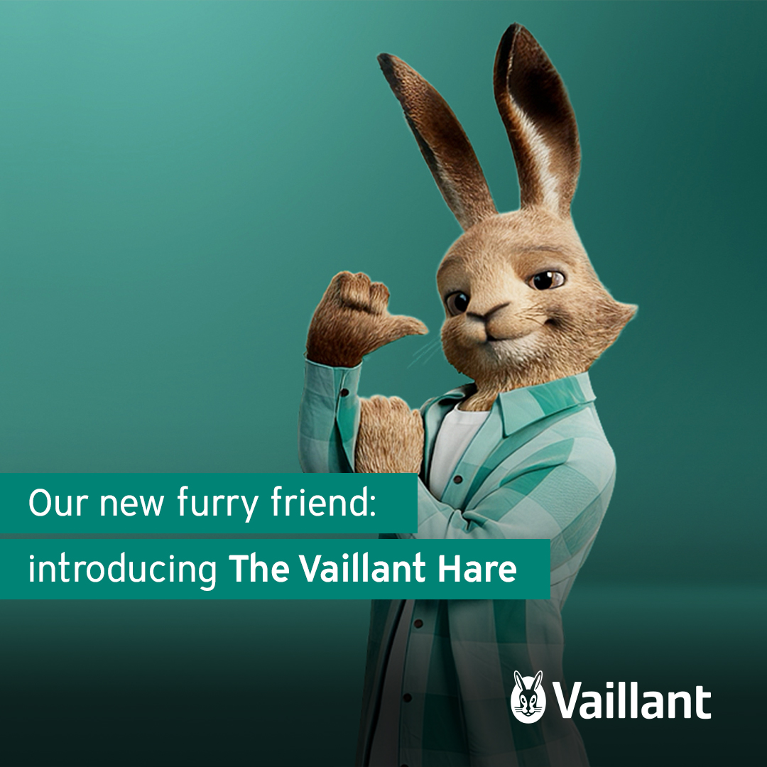 Introducing… The Vaillant Hare 🐰

A friendly face who showcases our heating solutions and offers straightforward advice, The Vaillant Hare is making his debut in our TV ad this winter. 

Learn more in our #InTheKnow article 👇
tinyurl.com/3bz6dtmf