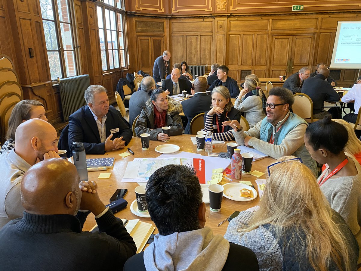 haringeycouncil's tweet photo. A great workshop to kick off the week as part of our programme of engagement for Tottenham Voices with leader @perayahmet,  @ekarkell, @HaleTottenham, businesses, partners &amp; leaders as part of Shaping Tottenham as a future destination ⭐

Have your say 👉 https://t.co/cBqsJCYZ4M https://t.co/KAc8XPWCj4