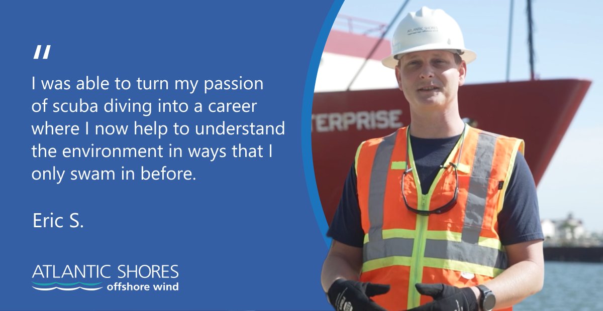 ATLShoresWind's tweet photo. Eric S., a member of @atlshoreswind Geophysical & Geotechnical Team, turned his scuba diving passion into a career & finds joy in contributing to a broader scientific understanding of the environment.
#peoplebehindourprojects #leadwithscience #Marinescience #offshorewind https://t.co/qm6Kidnvup