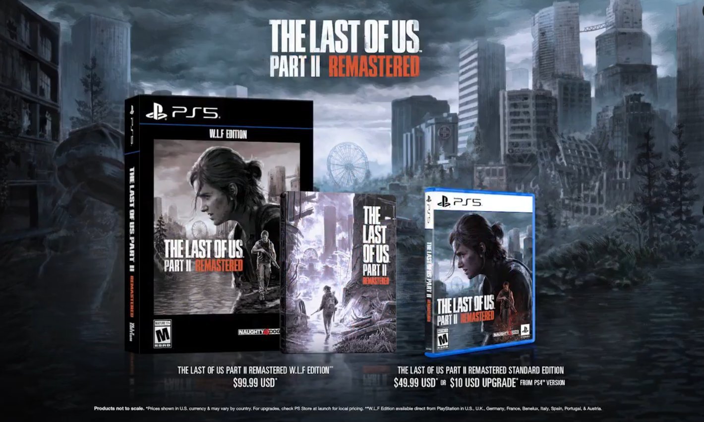 Naughty Dog anuncia The Last of Us Part II Remastered