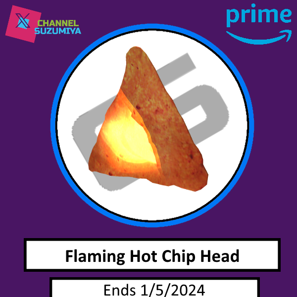 FREE ACCESSORY! HOW TO GET Flaming Hot Chip Head! (ROBLOX  PRIME  GAMING 2023) 