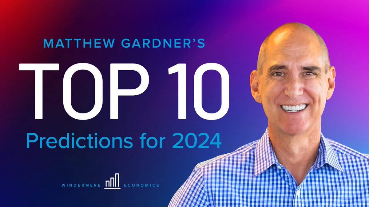 It's that time of year when I peer into my crystal ball to bring you my top 10 housing market predictions for the coming year. Watch my latest video to get answers to your burning housing market questions and more. bit.ly/4a2fEDk