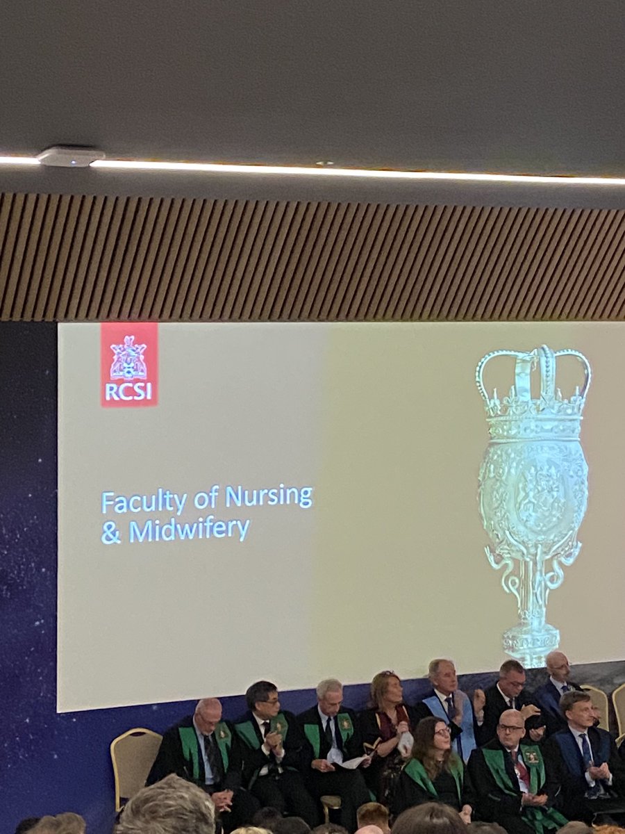 Such a special day… made even more special by joining so many professional colleagues and @SigmaNursing Nurses today in having Fellowships in Nursing and Midwifery conferred by the Royal College of Surgeons in Ireland (RCSI). #Grateful #Thankful #Blessed #RCSIFellow