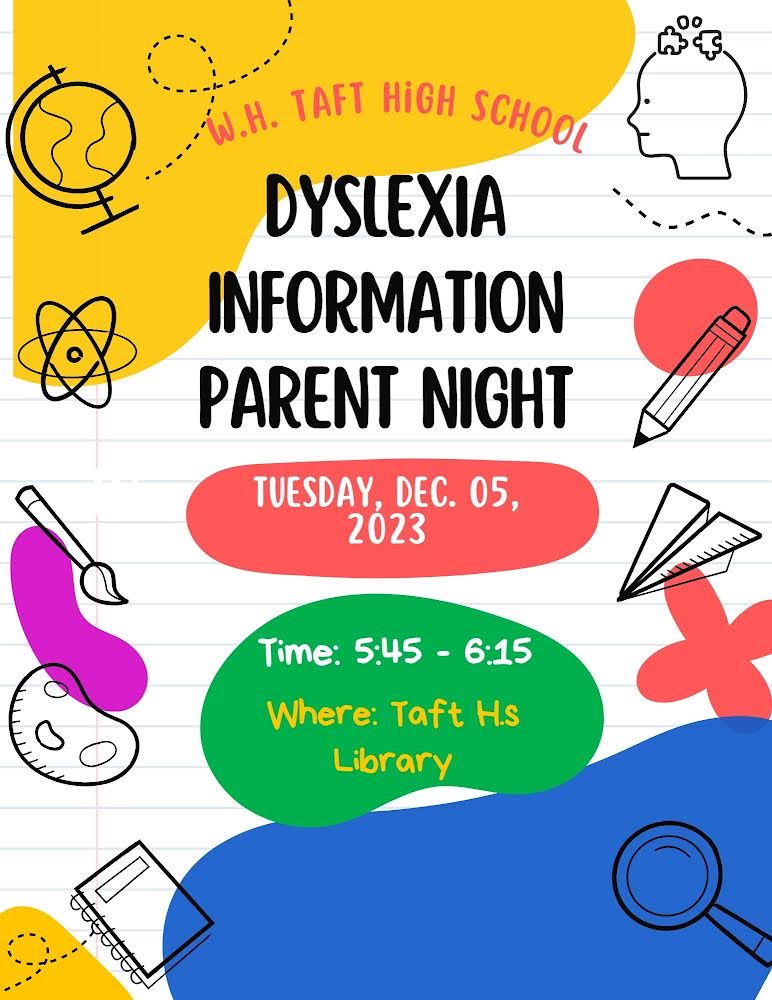 Please join us tomorrow for our annual dyslexia information parent night.