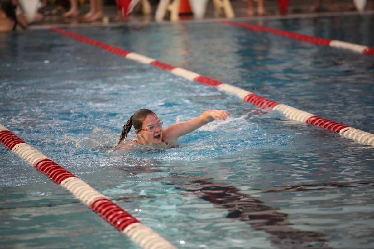 Photos from the USM Swim Relay Challenge. 💫💙 #GoSpires #FirstCityU