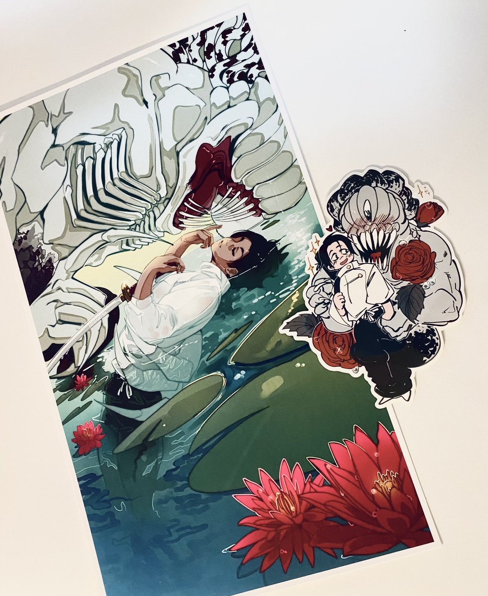 udonyaart's tweet photo. ⭐️GIVEAWAY⭐️ (3/4)
Giveaway 3 winner will receive a Yuta &amp; Rika print and 1 large glossy sticker 🤍🖤

RT + be following by DEC 15th to enter and leave a comment on this tweet to be entered twice! 😘 (store 🔗 in thread) #JujutsuKaisen https://t.co/o2KZPKO9mz