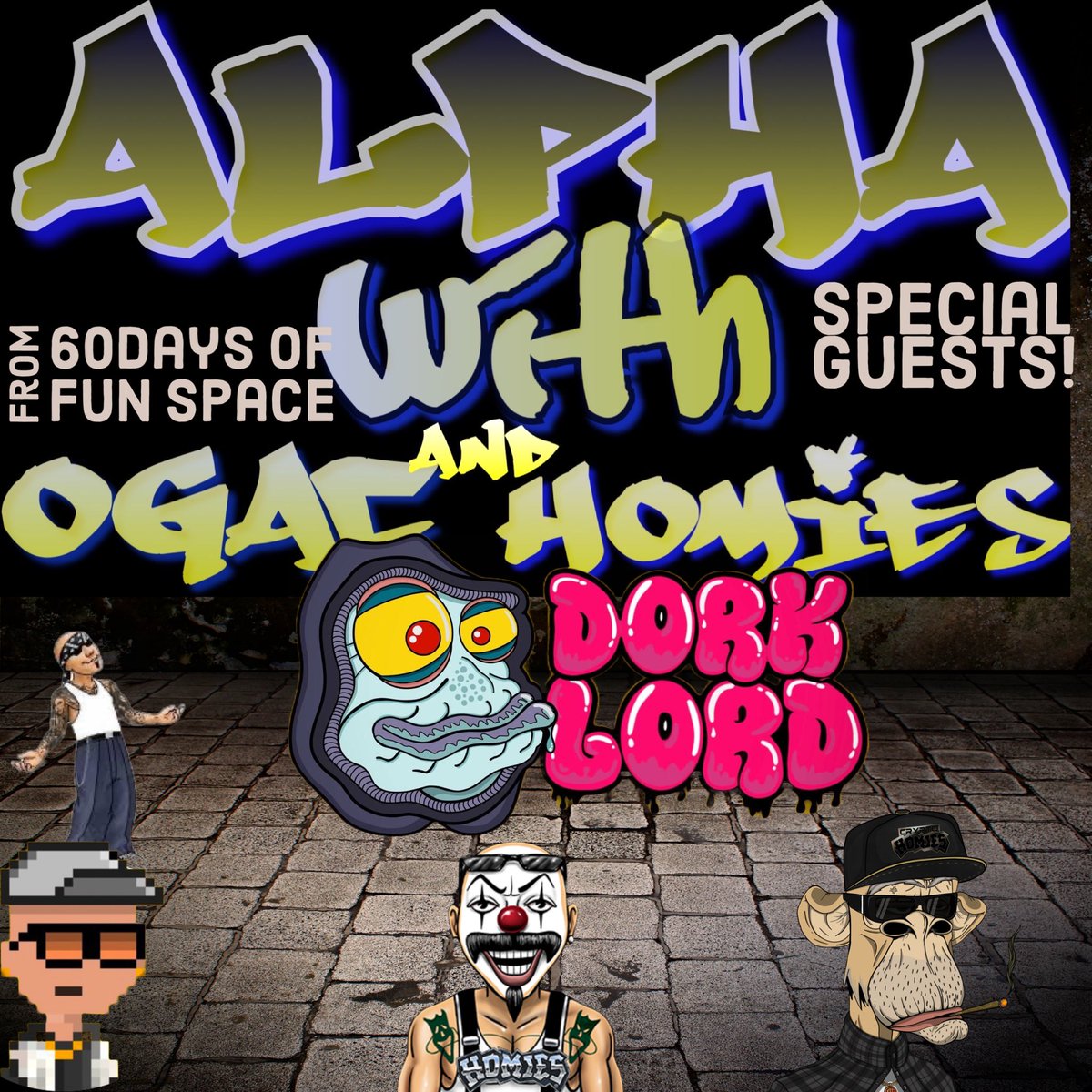 Join us Today 3pm pst in <a href="/60daysoffun/">FUN SQUAD | Nov 1 - Dec 31</a> for Alpha ! Special Guests <a href="/DorkLordToken/">ᗪOᖇK ᒪOᖇᗪ</a> launching there first event NFT today !  

x.com/i/spaces/1Mnxn…