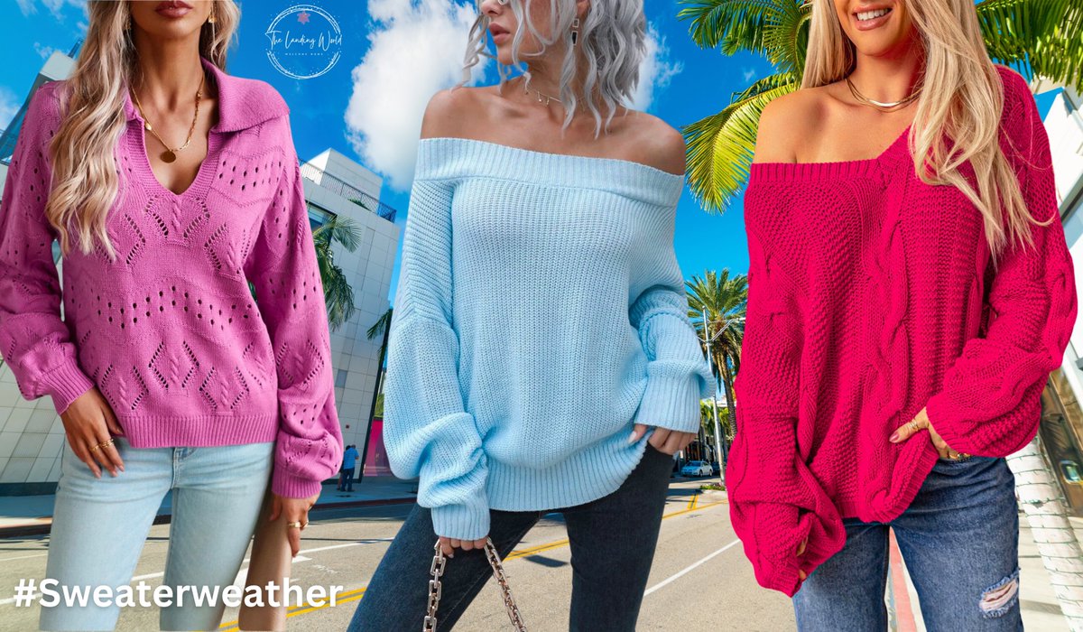 Sweaters for Ski Resort & Beach: A Guide to Our Women's Sweater Collection -
thelandingworld.com/blogs/tropical…

#sweaterweather #womenssweaters #Beachy #Beach #Skiresort #Skiwear #Wintersweater #womensfashion #thelandingworld #Skisweater #Alpinesweaters