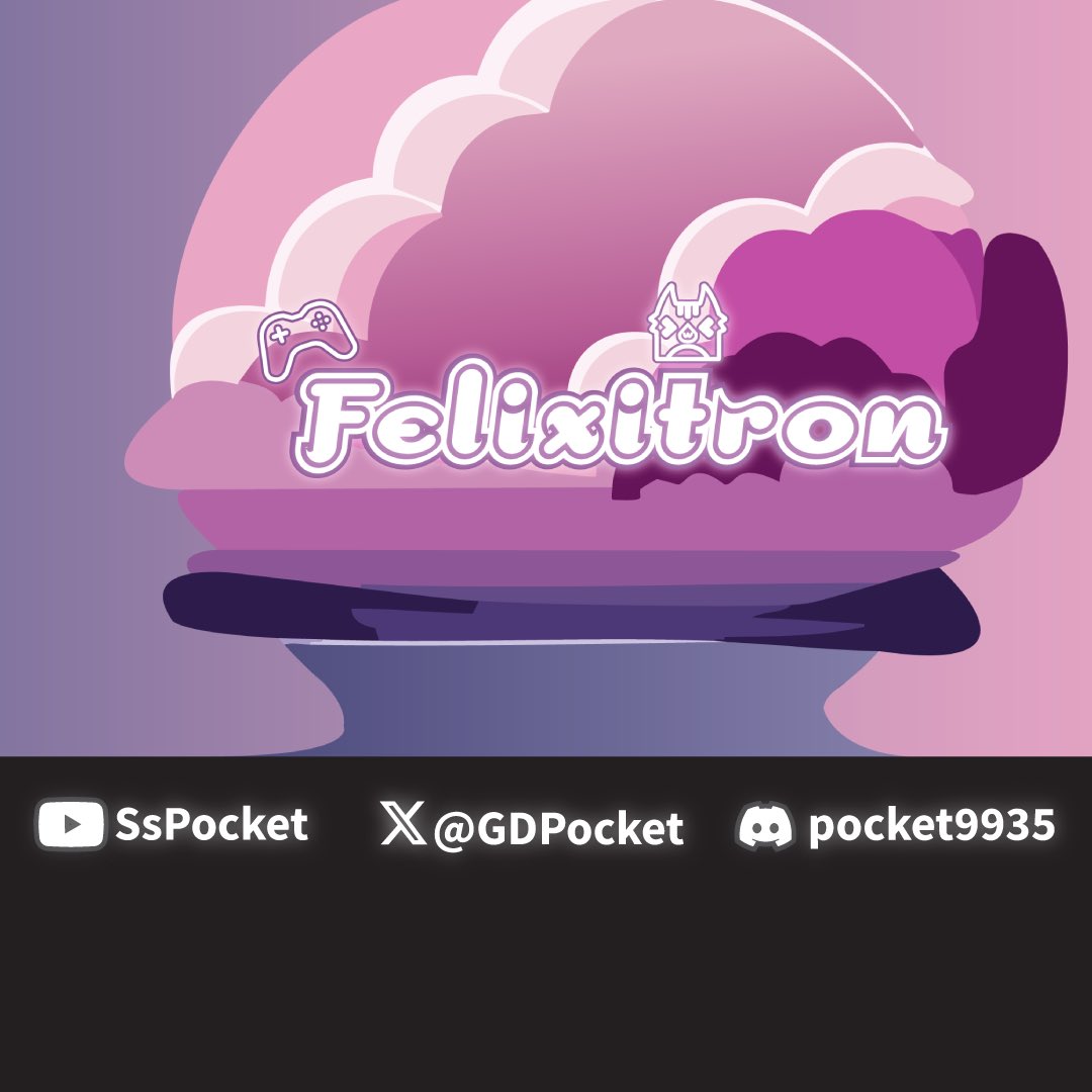 GDPocket's tweet photo. Banner made for @RealFelixitron :)) https://t.co/Nwvora5jti