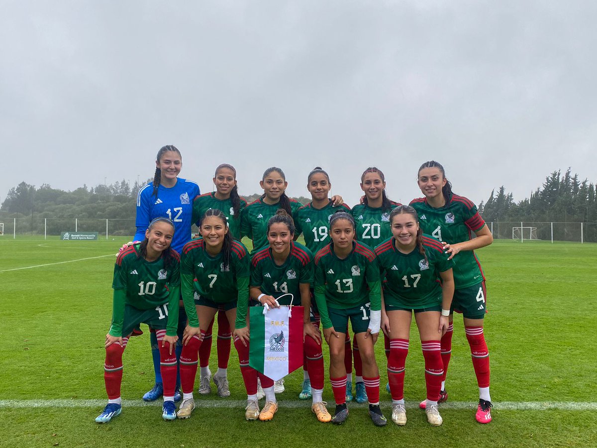 #U20Women | Last match in 🇪🇸. 🇧🇪2-1🇲🇽 ⚽️: Montserrat Saldivar