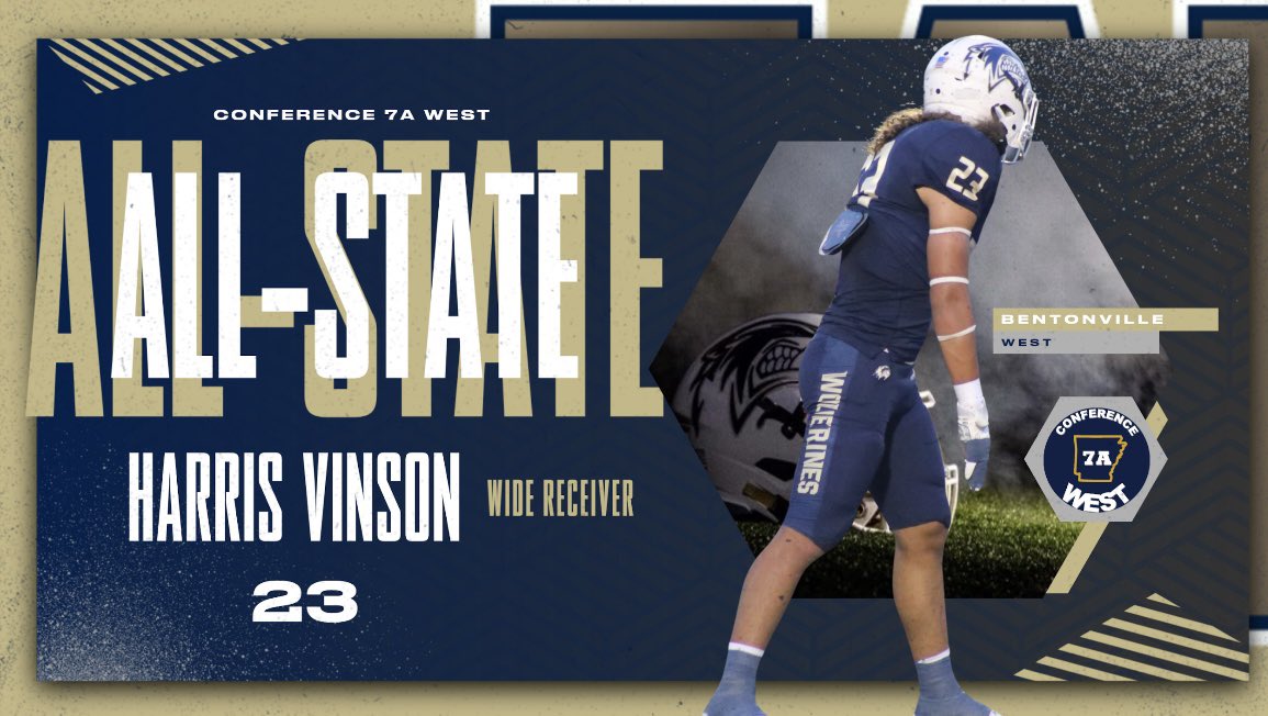 BVille_West_FB's tweet image. This underclassman was All State for the first time.  He is strong and physical and made defenses scared all year.  Congrats @HarrisVinson1