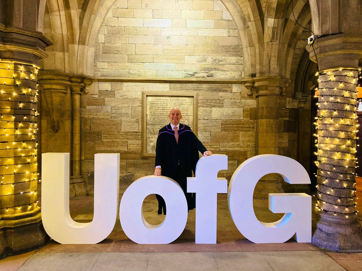 A really lovely graduation day <a href="/UofGlasgow/">University of Glasgow</a>. Thanks to colleagues, family and friends for all of the inspiration and support you have given along my MEd journey.
