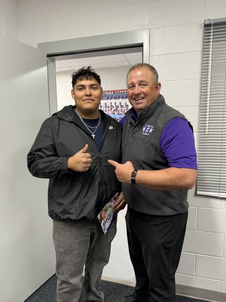 javifigueroajr's tweet photo. After a great conversation with  @NMHUcoachrhud , I would like to announce my first offer to continue my education and football career at New Mexico highlands university !!! 
@Coach_E_Cano https://t.co/Pa39F94q62