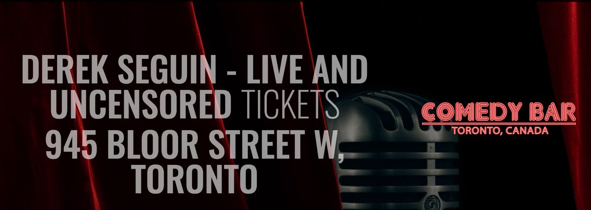 Comedy Nest (@comedynest) on Twitter photo One of Montreal's funniest, <a href="/TheDerekSeguin/">Derek Seguin</a>, is at Toronto's <a href="/comedybar/">COMEDY BAR</a> for one night only, Wednesday December 6th, with a killer 60 minutes and special guest <a href="/davehemstad/">davehemstad</a>! Well worth a night out! Details: comedybar.ca/shows/derek-se… One of Montreal's funniest, <a href="/TheDerekSeguin/">Derek Seguin</a>, is at Toronto's <a href="/comedybar/">COMEDY BAR</a> for one night only, Wednesday December 6th, with a killer 60 minutes and special guest <a href="/davehemstad/">davehemstad</a>! Well worth a night out! Details: comedybar.ca/shows/derek-se…