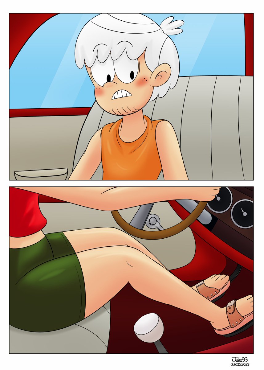 Julex93Drawings's tweet photo. A #commission of an older Lincoln looking at Agnes Johnson's legs (I was just asked to focus on that haha) based on a part of the "Last Summer" fanfic.

#theloudhouse #loudhouse #lincolnloud #agnesjohnson #fanfic #fanfiction #myart #myartwork #julex93 #julex93drawings https://t.co/lEEXQueTpW