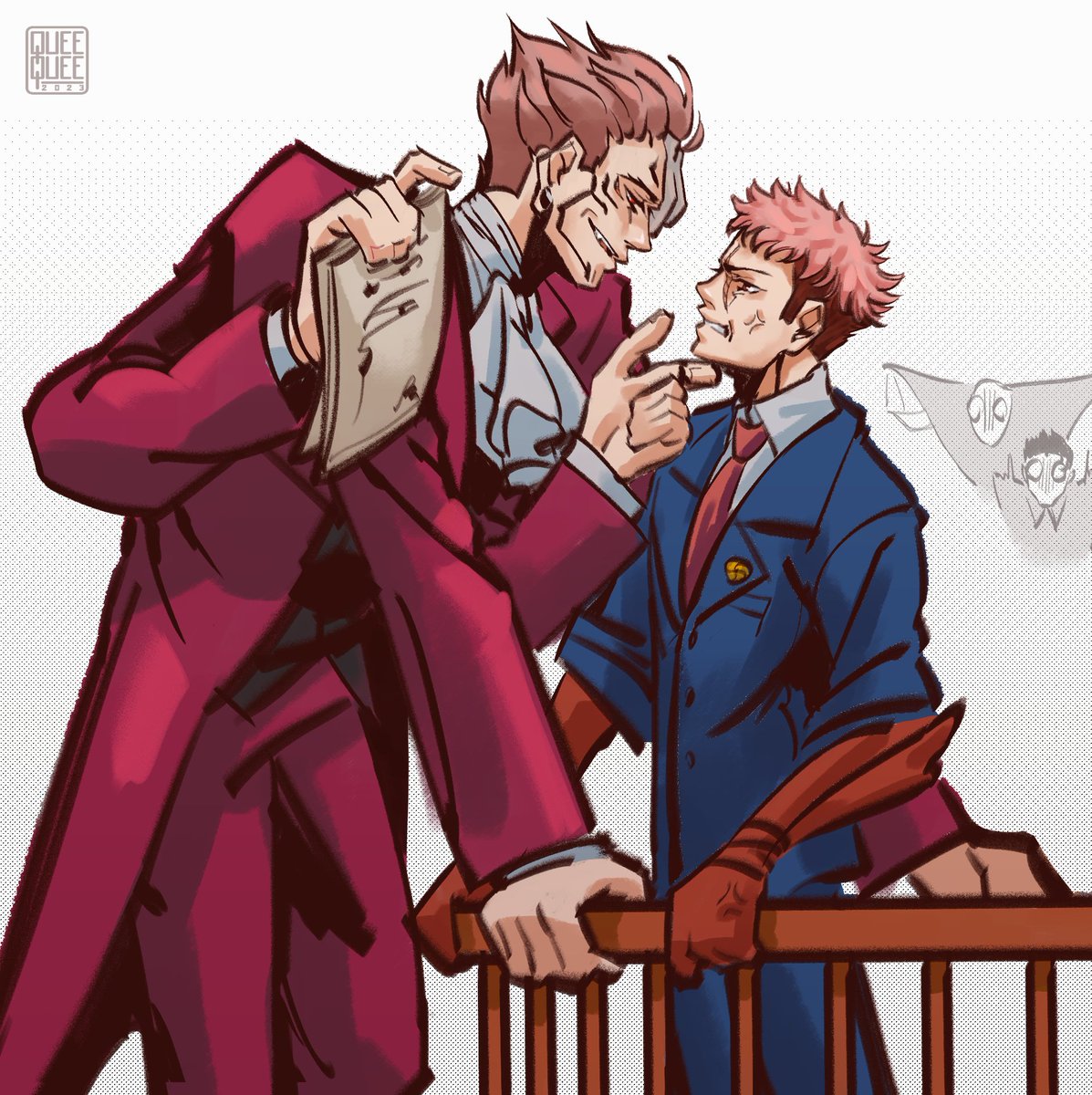 lmao looks like he updated the autopsy report #jjk244 #JujustuKaisen #jjk #sukuna #itadori #sukuita #呪術廻戦