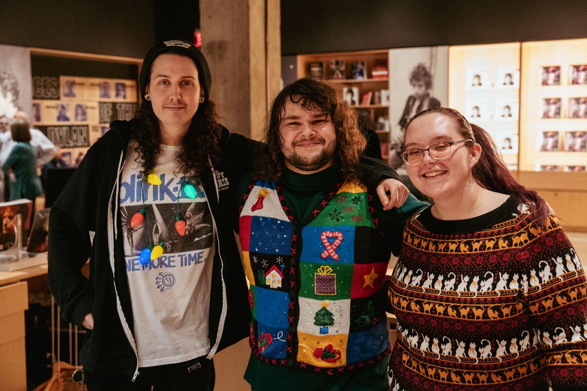 Some festive shots from the center's member holiday party last night. Special thanks to Mark Gibson for sharing some songs with those in attendance.