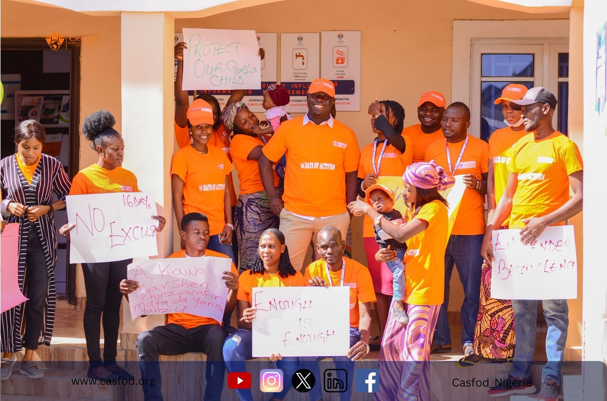 CASFOD staff, led by the Executive Director Mr. Benjamin John, are steadfastly taking a stand against Gender-Based Violence. The commitment is to ensure that women and girls, irrespective of their socio-economic standing,..
#EndGBV 
#16DaysOfActivism 
#NoExcuse 
#COP28