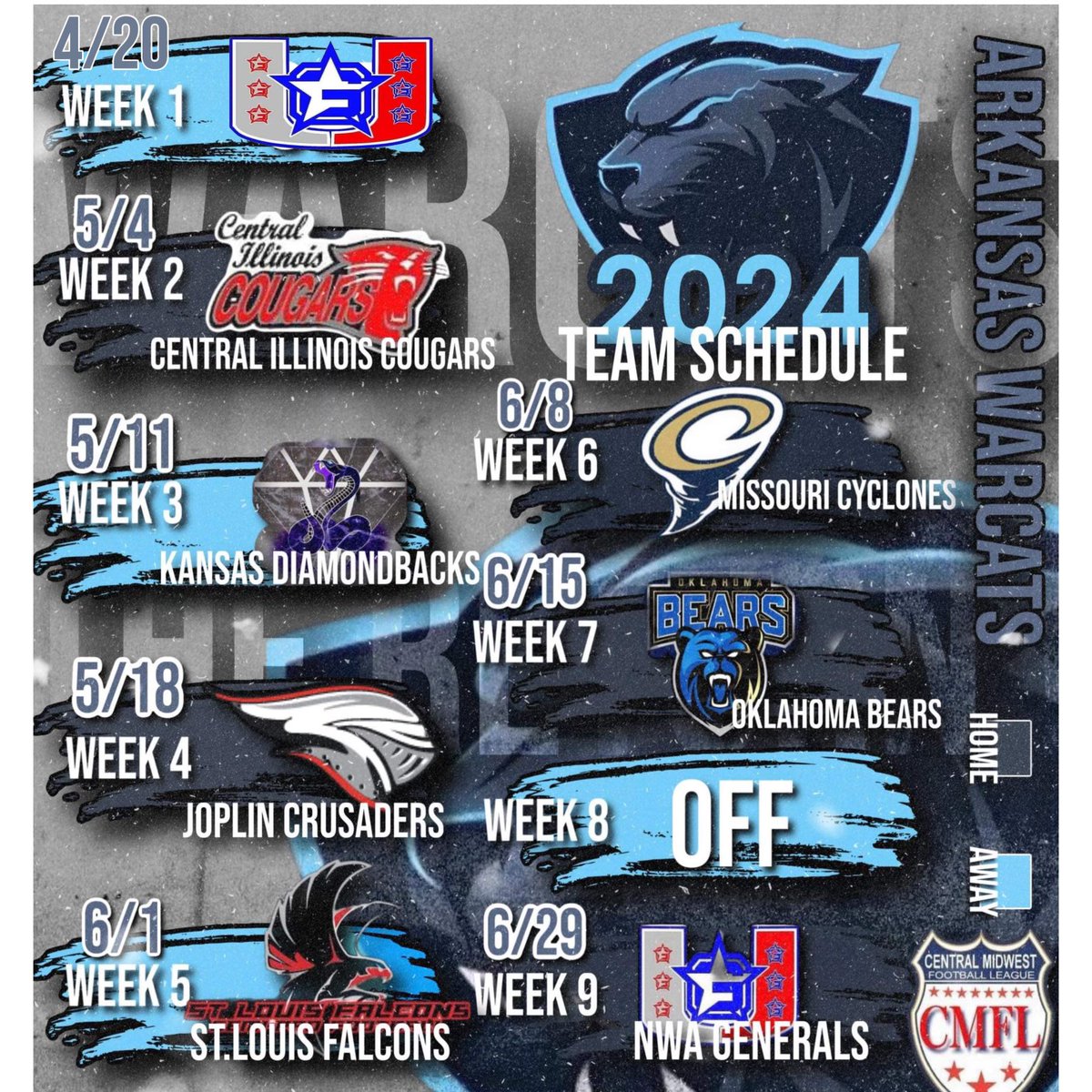 #ArkansasWarcats2024