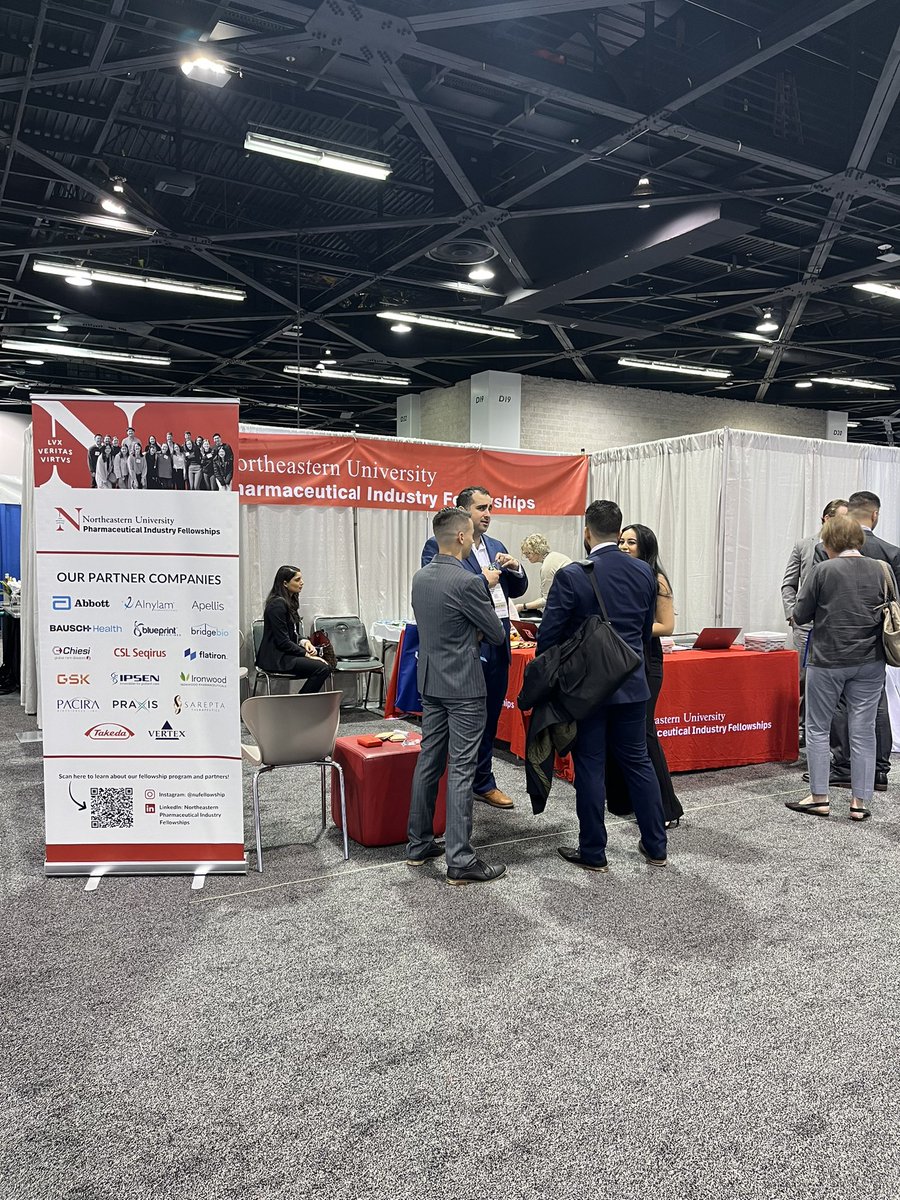 NortheasternSOP's tweet photo. Attending #ashp? Stop by 7500 to learn more about our Pharmaceutical Industry Fellowship Program.
#NUFellowship #ashpmidyear #NUBouve https://t.co/qFl6LxaRJP