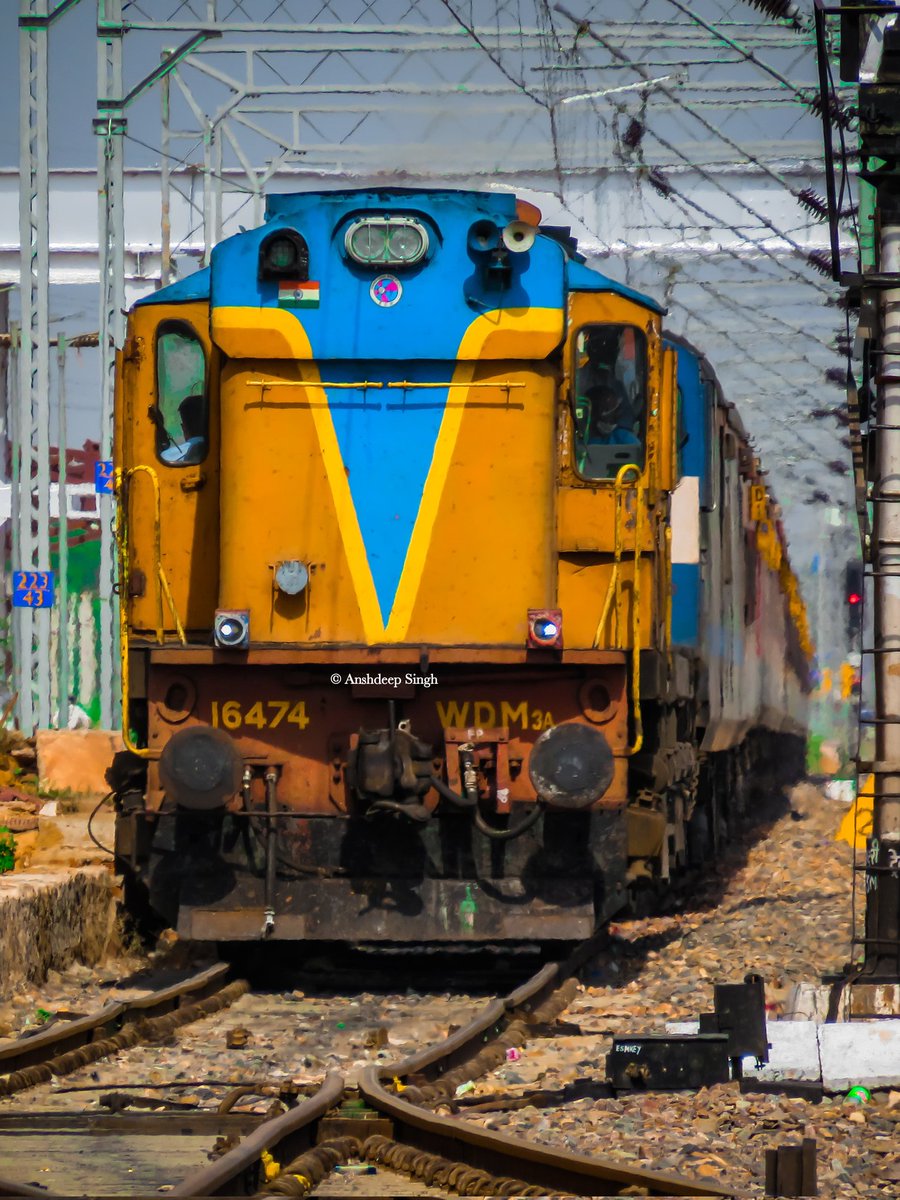 RailFanatic's tweet photo. Happy 60th Birthday to Diesel Loco shed #Gooty
In frame WDM3A #16474
๐ธ @Railfanansh2241 #RFOI
#birthday #post
@RailMinIndia https://t.co/YSiZSnmE13
