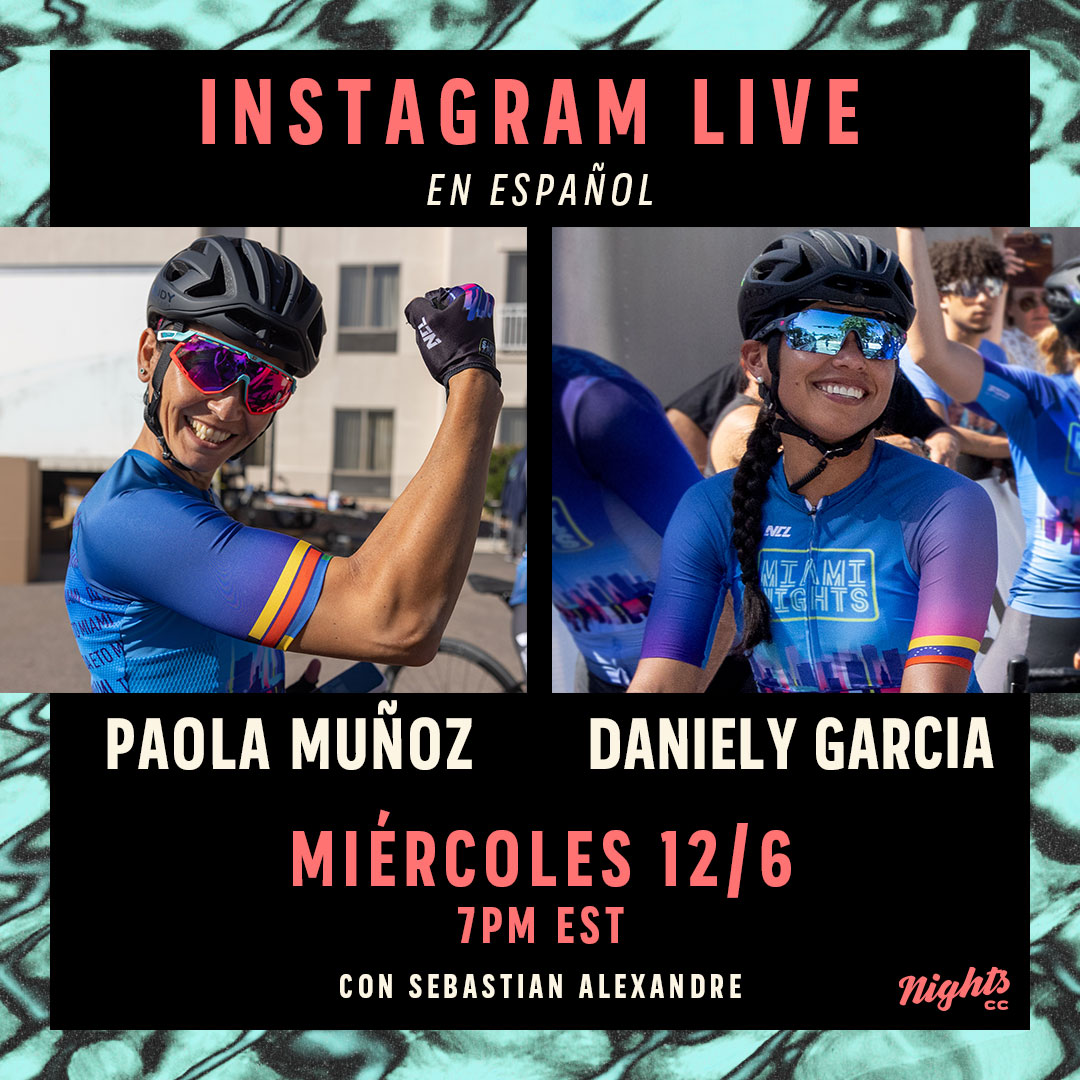 Don't miss this Wednesday at 7pm ET on Instagram Live as Paola Muñoz and Daniely Garcia join Sebastian Alexandre in a discussion en español about their journeys to the Miami Nights and a look ahead towards 2024.

Join us: instagram.com/miaminightscc/