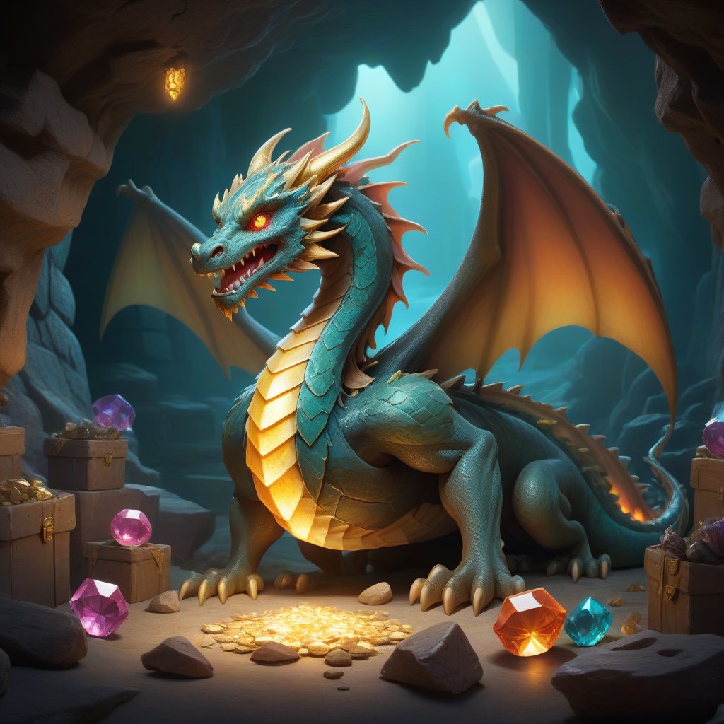 aiBildAgentur's tweet photo. Imagine a mythical dragon, fierce and majestic, guarding a treasure trove in a hidden cave. Bathed in the ethereal glow of precious gems, this ancient guardian stands as a testament to the allure of hidden wonders. ๐๐๐ #MythicalDragon #TreasureGuardian https://t.co/DnEk6u7ABT