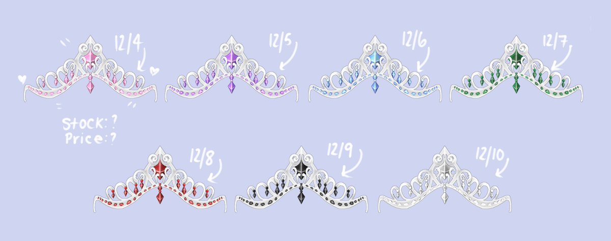 👑💜Elegant Crowns of Royalty💜👑 I will be releasing 7 new crown from 12/4 - 12/10 as apart of my new limited series💜 🩷 Pink Elegant Crown of Royalty 🩷 🛍️:roblox.com/catalog/155468… Price: 70 Robux Stock: 150 #Roblox | #RobloxUGC