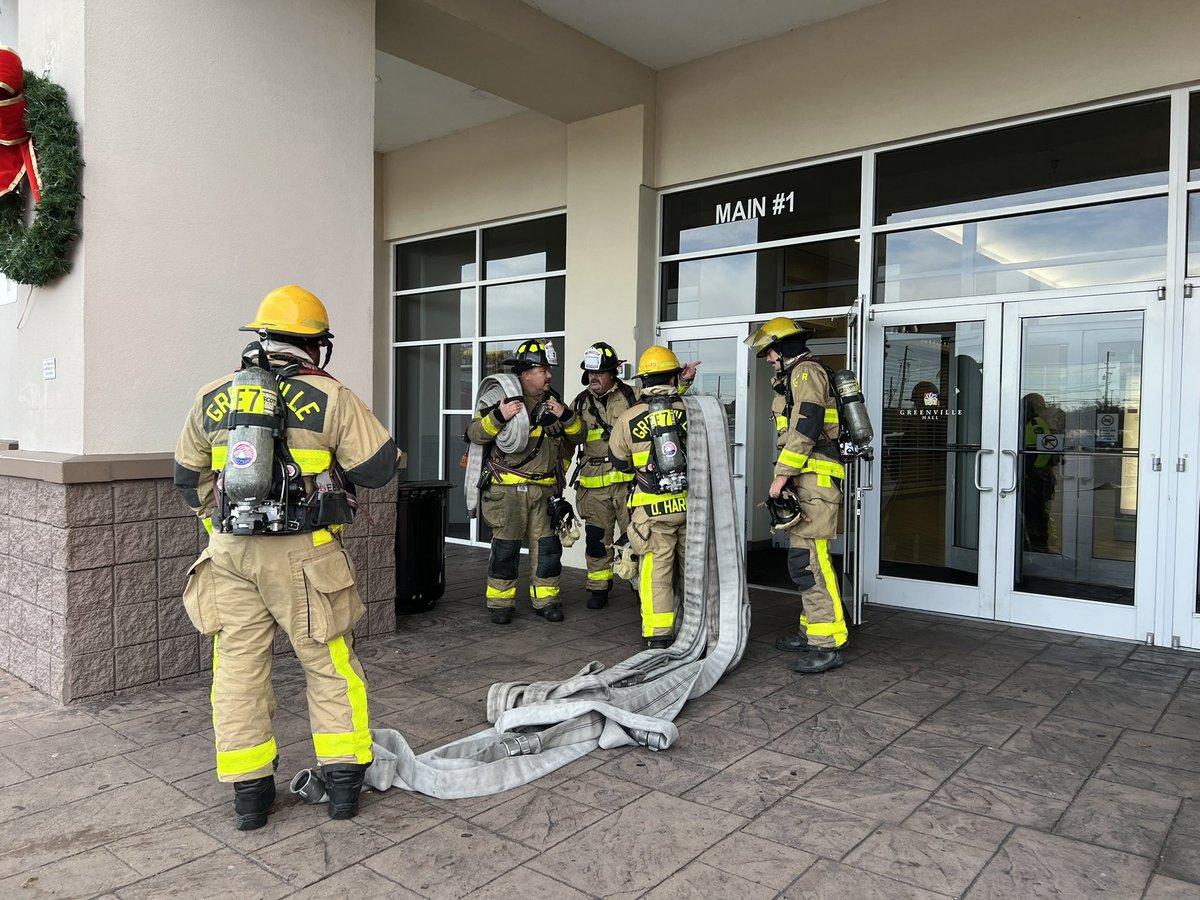 GFR held a joint training exercise with the Greenville Mall to simulate a structure fire within the mall. Participants from both organizations conducted a simulated real world environment to evaluate capabilities, plans, systems and processes.

#GFR #greenvillefirerescue