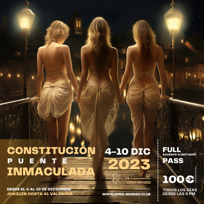 "Pase Constituci&oacute;n Inmaculada Full" Del Lunes 4 al Domingo 10 de diciembre, por tan solo 100&euro;, disfruta<a href="/tag/puentedediciembre"class="tags"><span>#puentedediciembre</span></a>