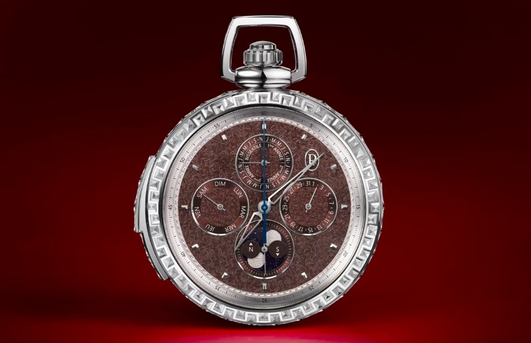 cppluxury's tweet image. Parmigiani Fleurier unveils L’Armoriale Pocket Watch piece-unique, one-of-a-kind

cpp-luxury.com/parmigiani-fle… 

#ParmigianiFleurier #LArmoriale #PocketWatch #luxurywatches #watches #luxury #watchmaker #pieceunique #oneofakind @parmigianiwatch