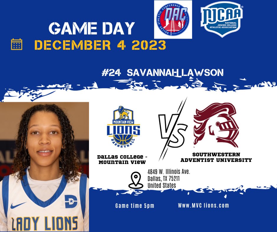 It’s GAMEDAY!!! Let’s GOOOOOO Lady Lions 💪🏽🏀 #MVCproud