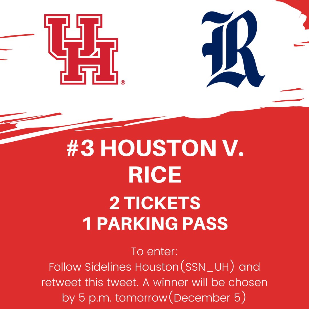You wanna see the #3 team in the nation play some basketball and maybe just maybe see Coach Fritz in person for the first time? I'm giving away 2 free tickets and 1 parking pass to Wednesday's game and all you have to do is follow me and retweet this tweet! #GoCoogs #ForTheCity