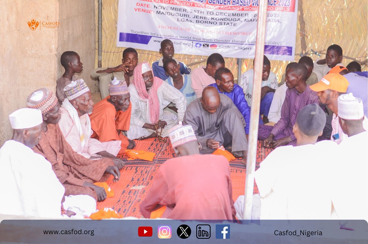 Earlier today, our team initiated impactful community awareness and dialogue sessions in Kaleri! 🗣️💬 Sensitizing residents about the dangers of Gender-Based Violence (specifically Female Genital Mutilation), we're...
#16DaysOfActivism 
#NoExcuse 
#COP28